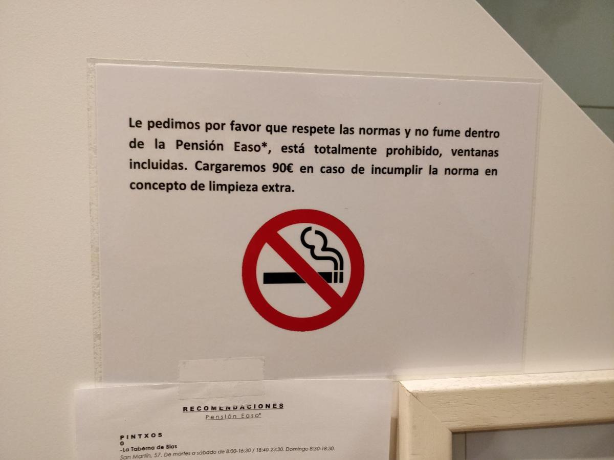 Pension Easo San Sebastián Eksteriør billede